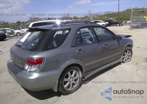 2006 Subaru Impreza Outback Sport из США, поврежденный, VIN JF1GG68606H807012
